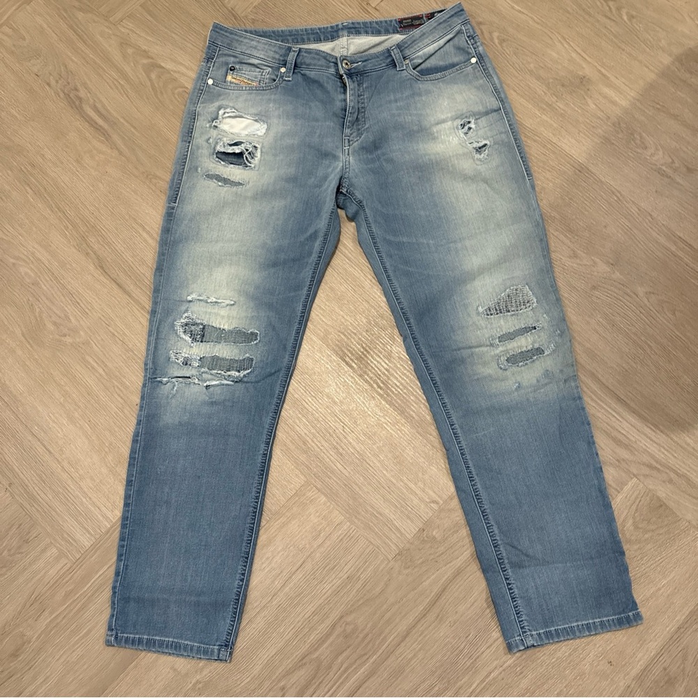 Diesel Women's Light Blue Jeggings Jeans sweat pants Size 29